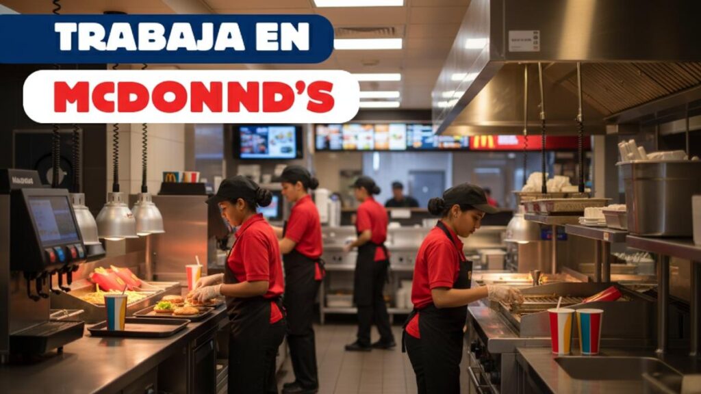 Trabaja en McDonald’s